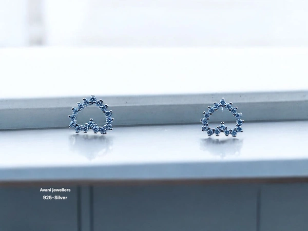 Silver Fancy Studs - 1.13