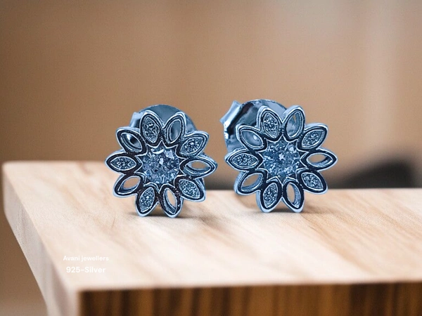 Silver Fancy Studs - 1.99