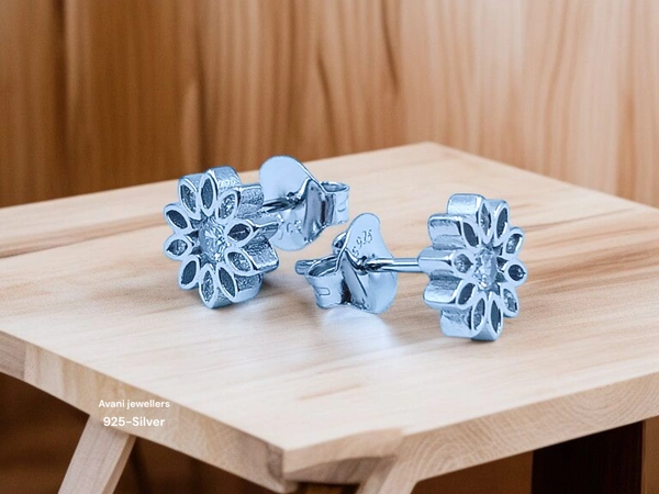 Silver Fancy Studs - 1.99