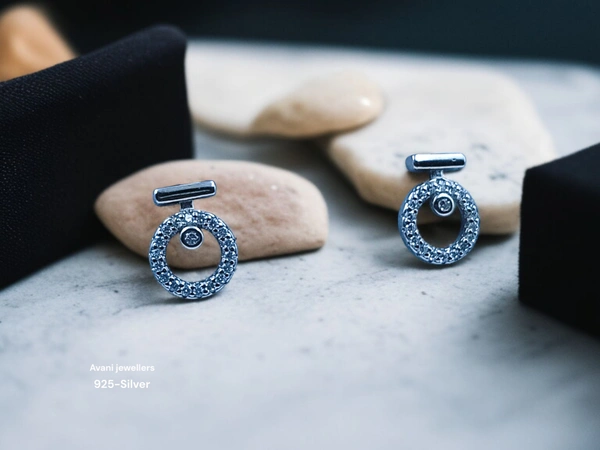 Silver Fancy Studs - 1.82