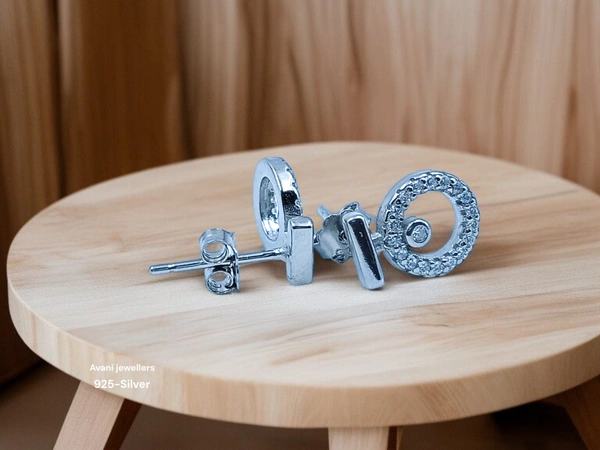 Silver Fancy Studs - 1.82