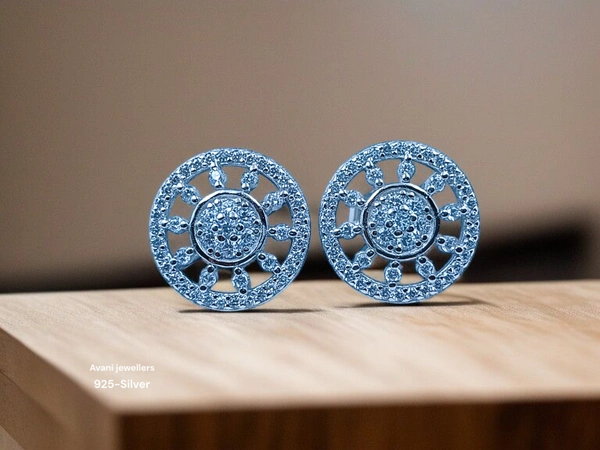 Silver Fancy Studs - 3.48