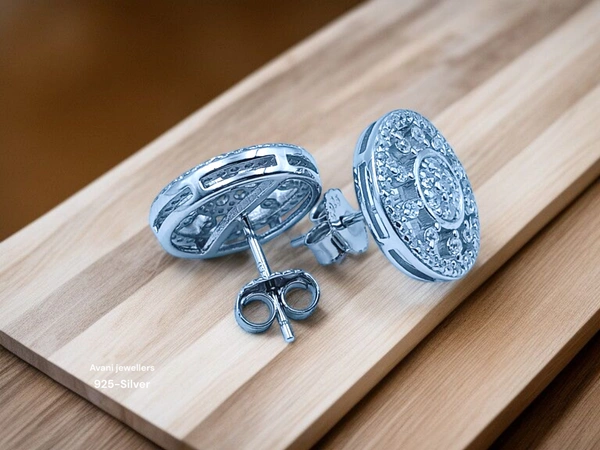 Silver Fancy Studs - 3.48
