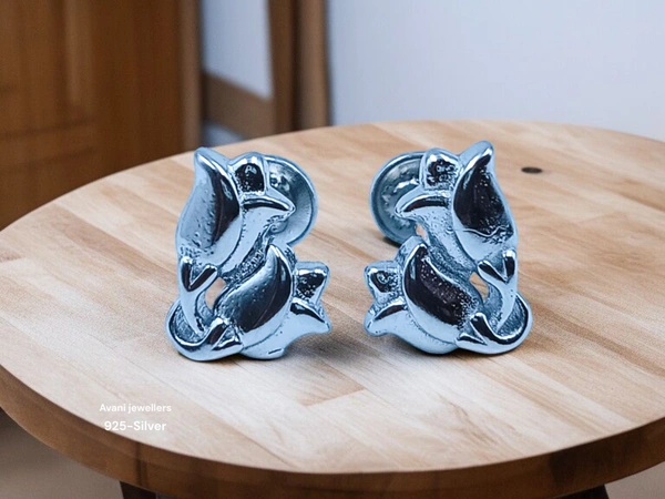 Silver Fancy Studs - 2.14