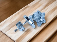 Silver Fancy Studs - 2.16