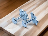 Silver Fancy Studs - 2.17