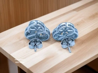 Silver Fancy Studs - 3.38