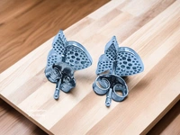 Silver Fancy Studs - 1.78