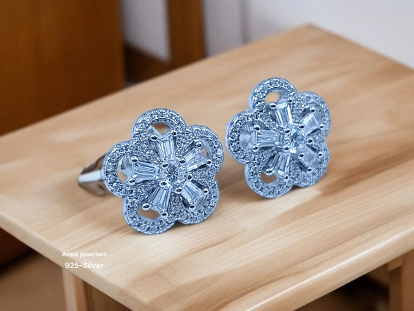 Silver Fancy Studs - 4.14