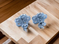 Silver Fancy Studs - 4.14