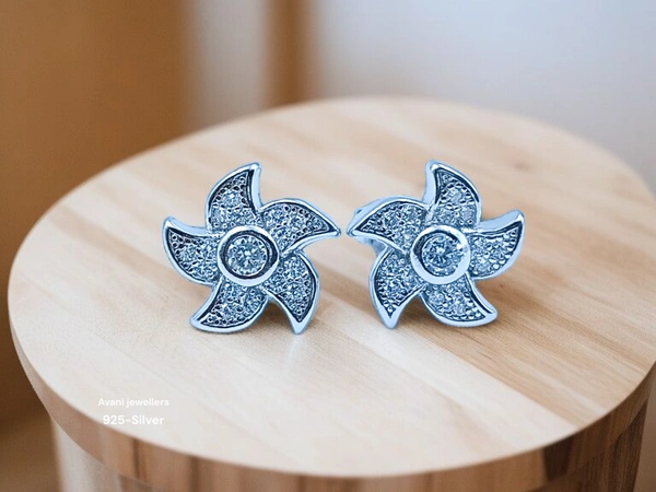 Silver Fancy Studs - 2.06