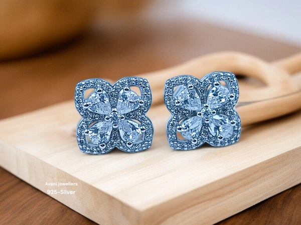 Silver Fancy Studs - 3.74