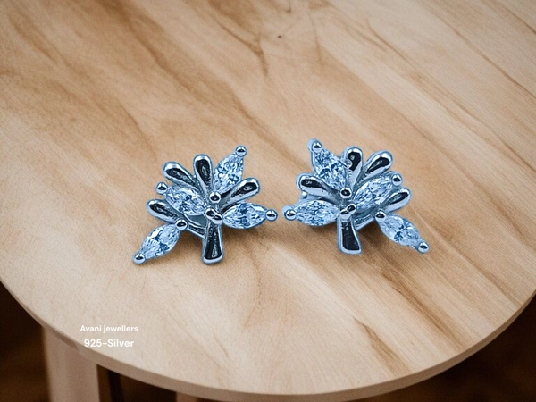 Silver Fancy Studs - 1.99