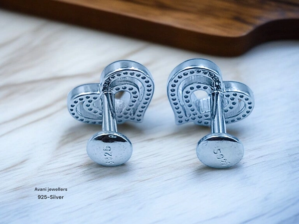 Silver Fancy Studs - 2.2