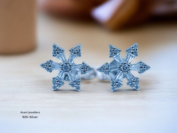 Silver Fancy Studs - 2.48