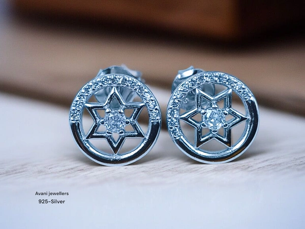 Silver Fancy Studs - 3.17
