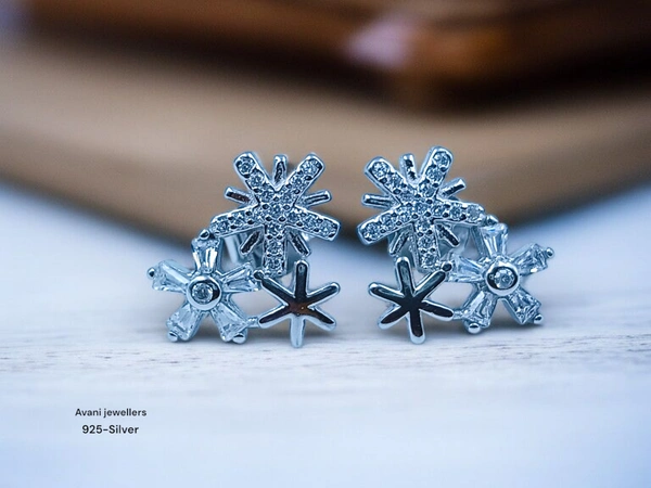 Silver Fancy Studs - 2.47
