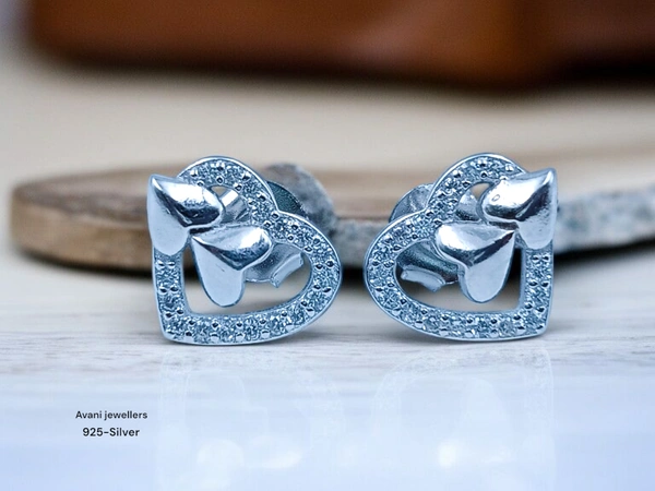 Silver Fancy Studs - 2.89
