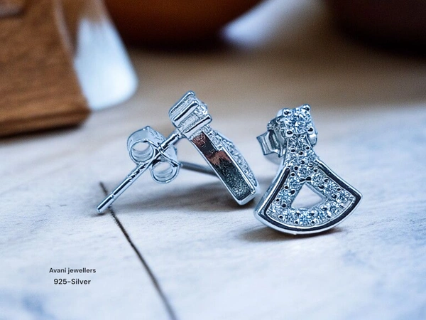 Silver Fancy Studs - 1.77
