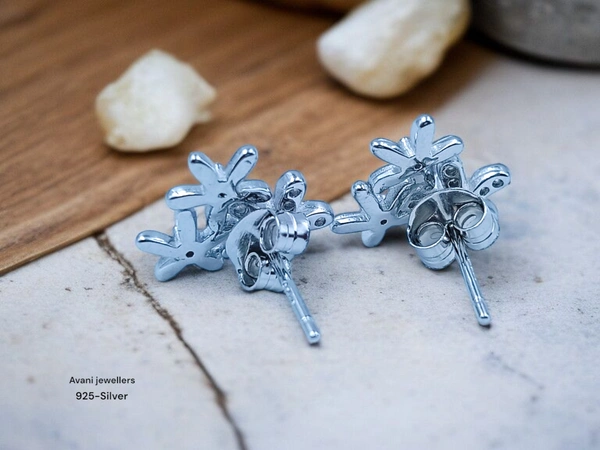 Silver Fancy Studs - 2.42
