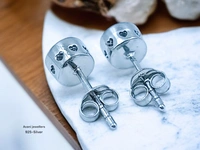 Silver Fancy Studs - 1.53
