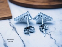 Silver Fancy Studs - 1.76