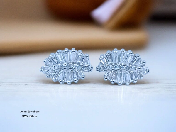 Silver Fancy Studs - 4.43