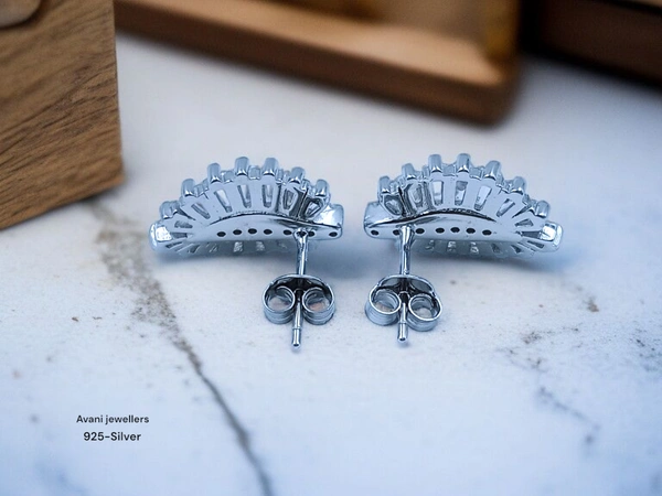 Silver Fancy Studs - 4.43