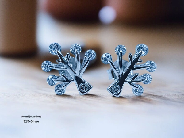 Silver Fancy Studs - 2.37