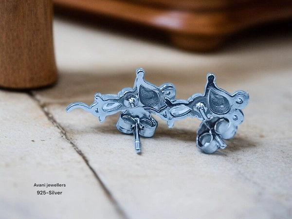 Silver Fancy Studs - 1.76
