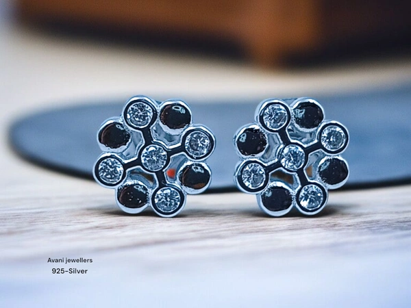 Silver Fancy Studs - 1.87