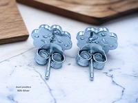 Silver Fancy Studs - 1.87
