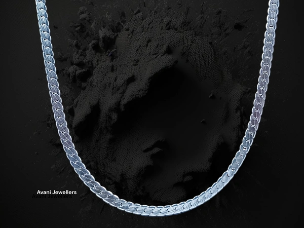 Silver Gents Chain - 14.13, 20