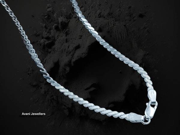 Silver Gents Chain - 15.25, 20