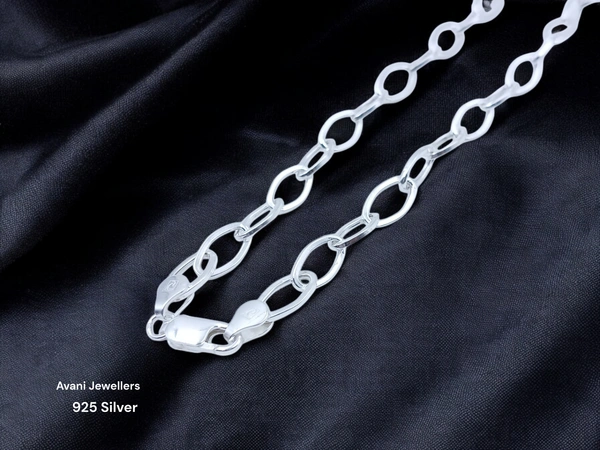 Silver Gents Chain - 9.6, 20
