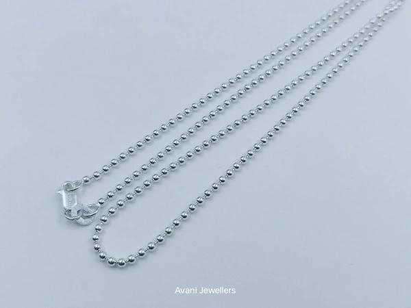 Silver Gents Chain - 6.23, 20
