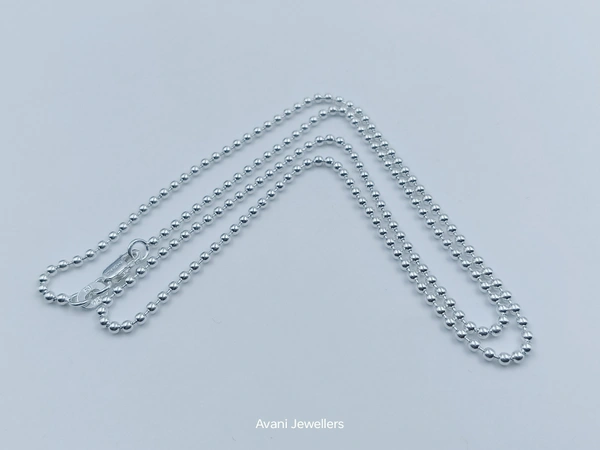 Silver Gents Chain - 6.23, 20