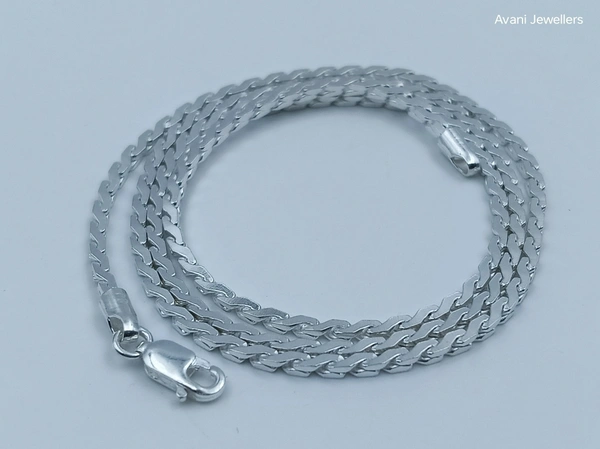 Silver Gents Chain - 11.8, 20