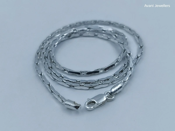 Silver Gents Chain - 11.29, 20