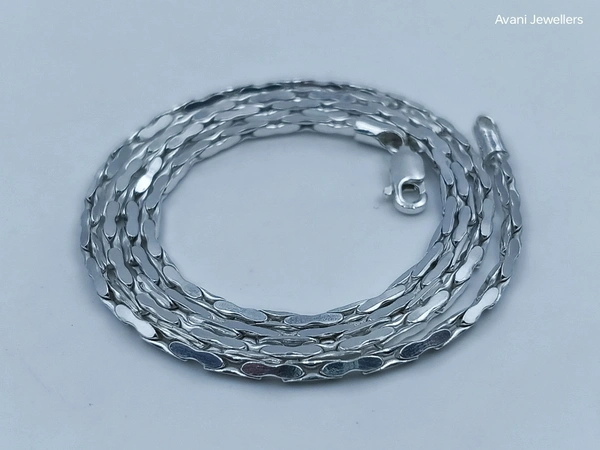 Silver Gents Chain - 11.29, 20