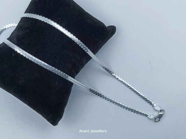 Silver Gents Chain - 4.46, 20