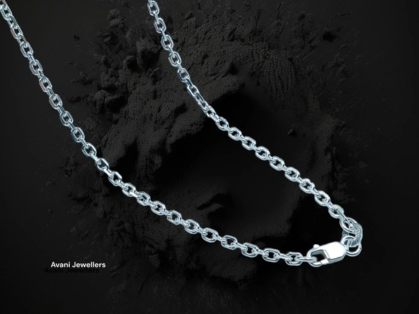Silver Gents Chain - 20, 4.91