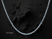 Silver Gents Chain - 16, 4.04