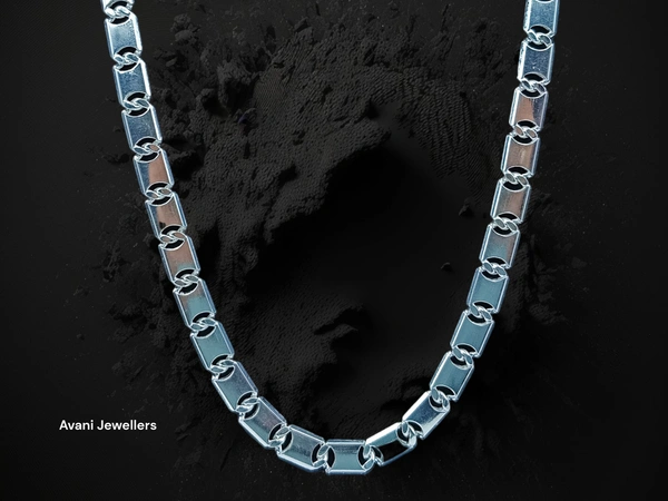Silver Gents Chain - 65.26, 20