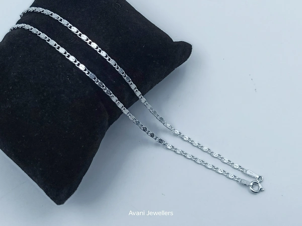 Silver Gents Chain - 4.77, 18