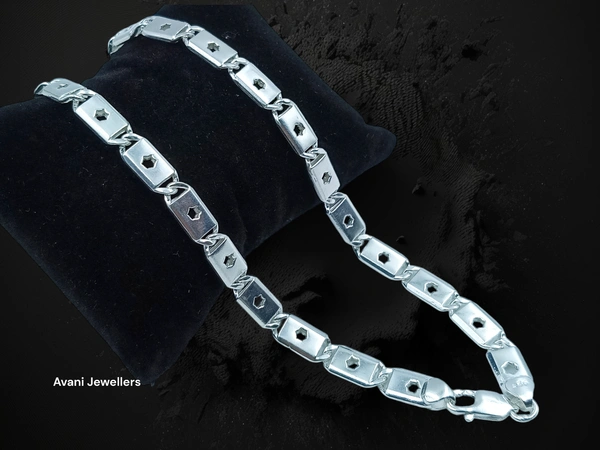 Silver Gents Chain - 42.04, 18