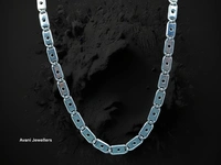 Silver Gents Chain - 42.04, 18