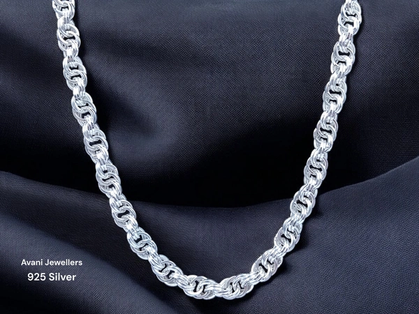 Silver Gents Chain - 31.18, 20