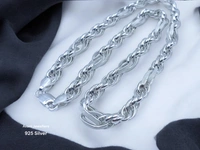 Silver Gents Chain - 21.48, 20