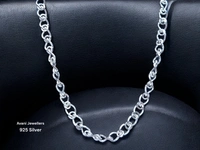 Silver Gents Chain - 15.13, 20